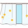 花粉対策カーテンの仕組みと効果 | 家の中を舞う花粉をキャッチ