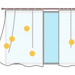 花粉対策カーテンの仕組みと効果 | 家の中を舞う花粉をキャッチ